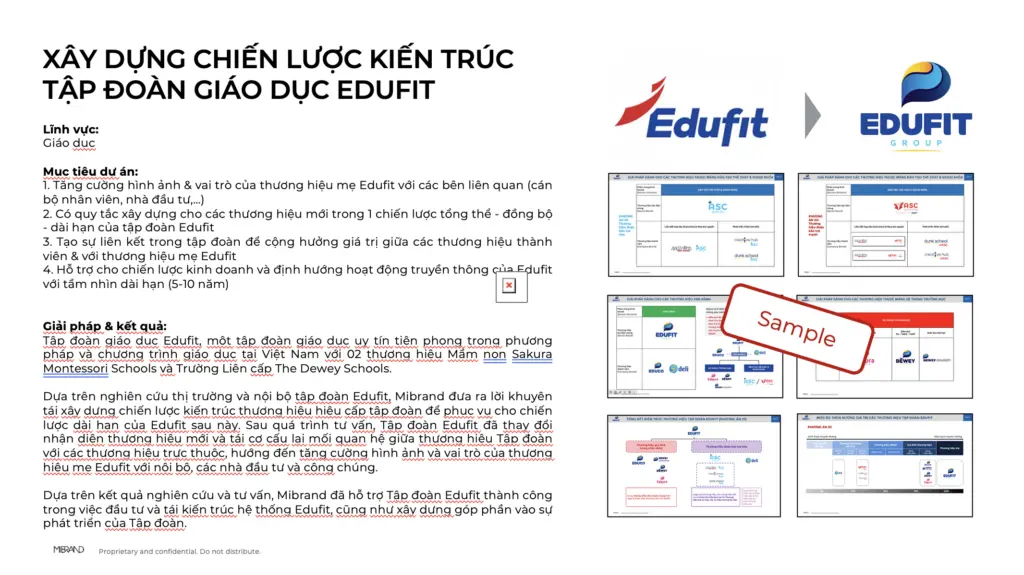 Xây dựng chiến lược cấu trúc tập đoàn giáo dục – Edufit